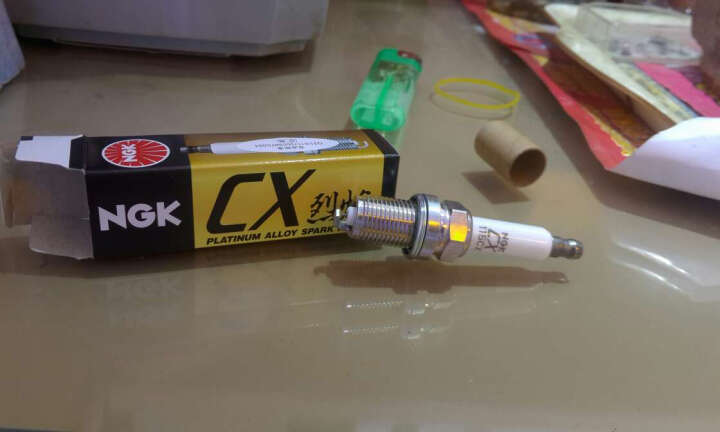NGK单铂金火花塞/烈焰系列116CX 适用于 晒单图