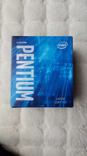 英特尔（Intel）G4500 奔腾双核 1151接口 盒装CPU处理器 晒单图