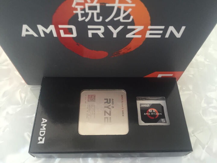 AMD锐龙AMD Ryzen 5 1600X 处理器6核AM4