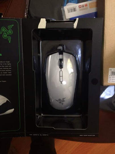 雷蛇(Razer) 太攀皇蛇(白色) Taipan 游戏鼠标--