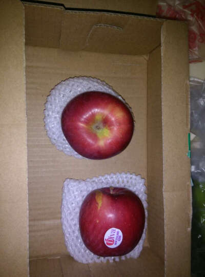 优选100 新西兰进口天后苹果 6个装 单个重155-190g 新鲜水果 晒单图