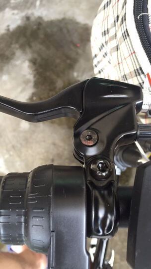 新日电动车电瓶车外卖成人踏板电瓶车 武士炫彩红升级款 晒单图
