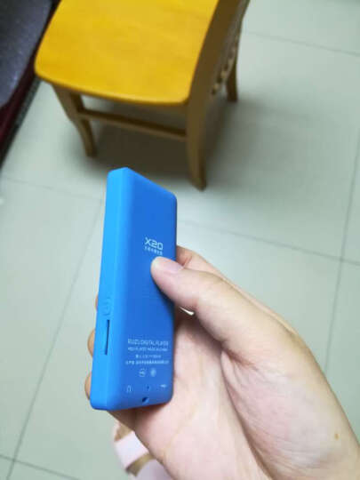 锐族（RUIZU）X20 16G 蓝色 外放线控运动MP3/MP4音乐播放器迷你学生随身听便携式电子书英语听力插卡 晒单图