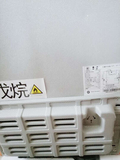 喜力(XIL)101升 双门 迷你小冰箱 家用小型电冰箱 冷藏冷冻节能静音 112升炫银【送货上门】 晒单图