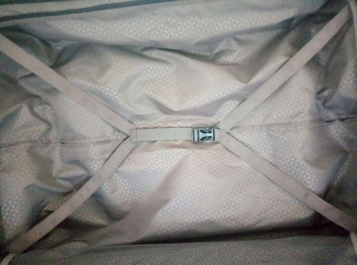 康沃CONWOOD拉杆箱万向轮行李箱男女商务登机箱PC防刮旅行箱包20英寸25英寸29英寸 银色 29英寸【需托运】 晒单图