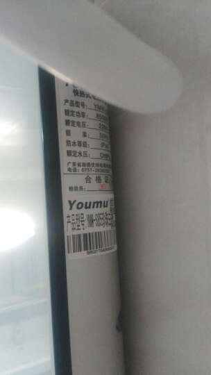 优姆（Youmu）即热式电热水器 快速直热型变频恒温 小型家用卫生间淋浴洗澡过水加热器 理发店专用 珍珠白 YMW-S85升级款 晒单图