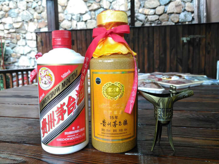 茅台镇 宴津贵宾宴纯粮酿造 15年陈酿 酱香型白酒 53度 500ml 晒单图