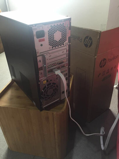 惠普(HP)光影精灵580 吃鸡游戏台式电脑主机(i5-7400 8G 128GSSD+1T GTX1060 3G独显 三年上门) 晒单图