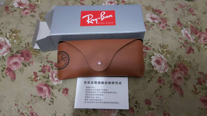 Ray-Ban 雷朋 时尚潮流俱乐部经理人款玳瑁色镜框蓝色镜面镀膜镜片眼镜太阳镜 RB 3016 1145/17 51mm 晒单图