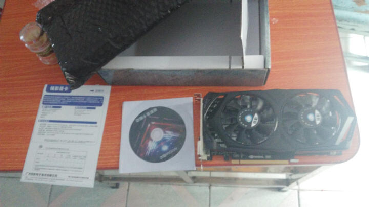 铭影GTX1050Ti 显卡4G独显拼GTX1060显卡6G/GTX750ti电脑显卡2G GTX760 4GBD5战狼 晒单图