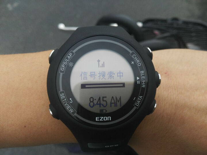 宜准(EZON)运动手表男智能GPS飞利浦动态光心率表跑步时尚轻薄户外蓝牙电子表e1hr E1HR-B13绿 晒单图