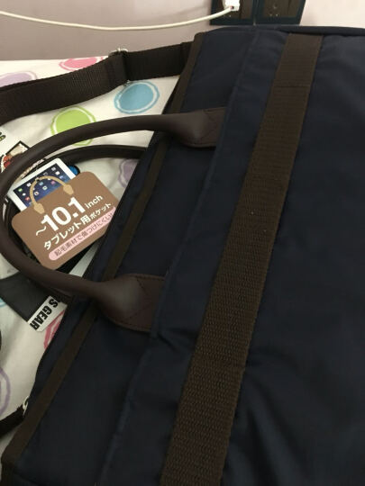 山业 日本SANWA 15.6英寸休闲笔记本电脑包 电脑收纳包 单肩手提 BAG-CA9 深蓝色 晒单图