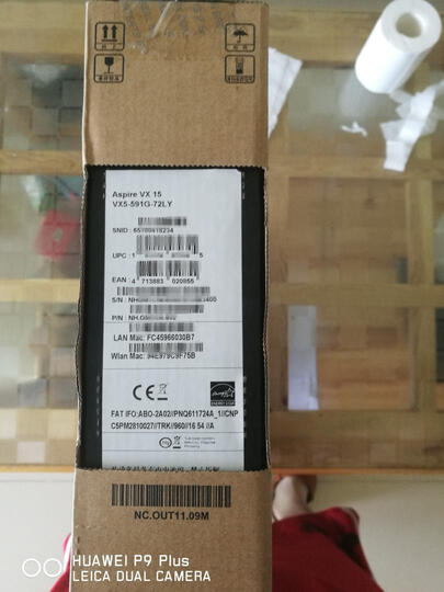 宏碁(acer)暗影骑士3 VX5 15.6英寸游戏笔记本(i7-7700HQ 8G 128G SSD+1T GTX1050 2G独显 Win10 背光键盘) 晒单图
