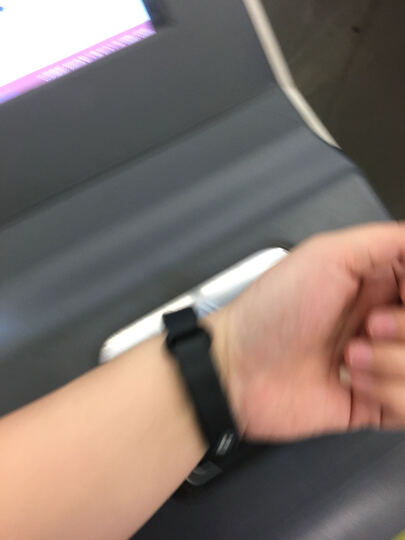 拉卡拉智能手环 自定义五彩TPE材质亲肤腕带 翡翠蓝 晒单图