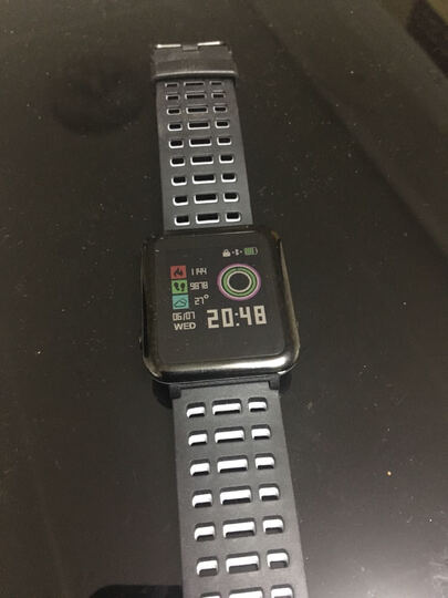 WeLoop唯乐Hey 3S多功能GPS智能运动手表 动态心率监测 30天续航 50米深度防水 来电消息内容显示提醒炫彩红 晒单图