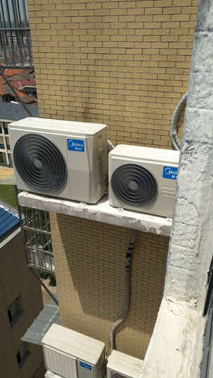 美的(Midea)正1.5匹 京东英雄 壁挂式冷暖定速空调KFR-35GW/WPAD3 晒单图