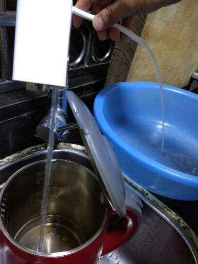 小米(MI)净水器厨上式 家用净水器 RO反渗透大流量直饮低废水 不漏水专利 智能提醒自助更换滤芯更便捷 晒单图