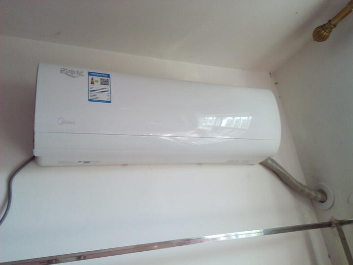 美的(Midea)1.5匹 变频 冷暖 省电星 手机智能操控 壁挂式空调 KFR-35GW/BP2DN1Y-DA300(B3)E 晒单图