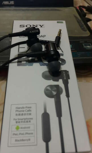 索尼（SONY） MDR-XB50AP 重低音系列 通话耳机兼容多种智能手机 支持iphone 白色 晒单图