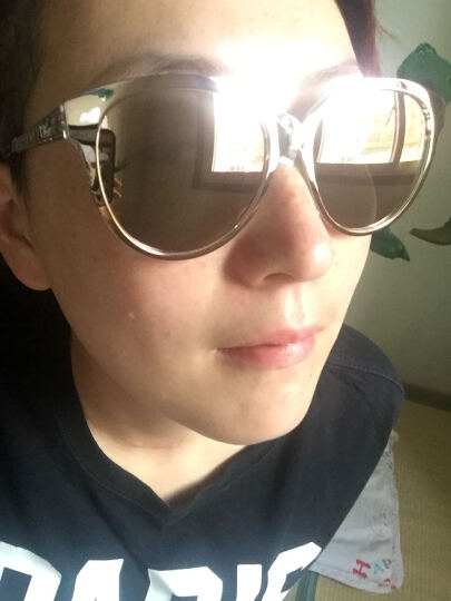 Dior 迪奥 女款粉色镜框粉色镀膜镜片眼镜太阳镜 AMA2 TGW0J 56MM 晒单图