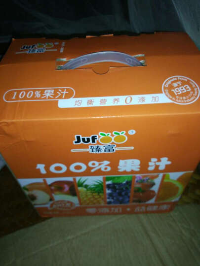 臻富（jufoo） 100%果汁好喝营养健康不加糖纯果汁饮品饮料整箱 番茄汁1KG*6瓶整箱 晒单图