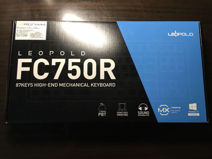 利奥博德 Leopold FC750R PD赤色限定 白色 黑色 樱桃轴87键 机械键盘 灰白色正刻【PD版】 红轴 晒单图