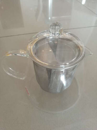 哈里欧(HARIO)CHEN-70T日本原装进口耐热玻璃茶壶带不锈钢过滤网泡茶壶700ml 晒单图