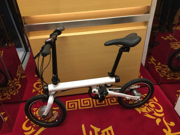 米家（MIJIA）小米 米家骑记自行车 电动车 智能电助力 力矩传感折叠自行车 电动自行车 白色 晒单图