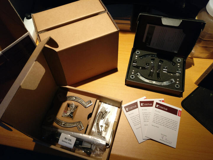 猫头鹰(NOCTUA)NH-D9L CPU散热器 (多平台115X/AMD /双塔散热器/兼容梳子内存/高度11CM) 晒单图