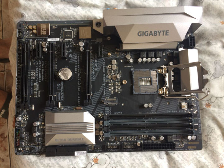 技嘉(gigabyte)z270x-ud3 主板(intel z270/lga 1151 晒单图