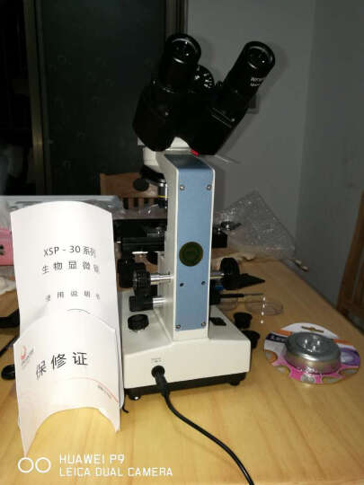 凤凰（Phenix） XSP-36生物双目显微镜高倍高清1600倍儿童学生畜牧美容 标配+礼品+美佳朗单反转接配件 晒单图