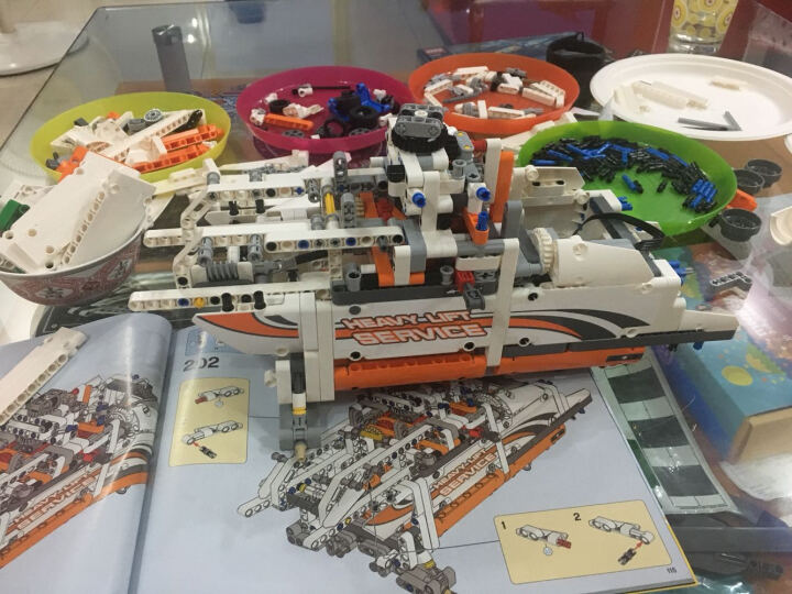 乐高 LEGO 科技系列 拼装 儿童玩具 男孩玩具积木 拼插 喷气式飞机 9394 已停产无货 晒单图