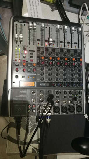 百灵达(Behringer) QX1202USB 调音台(声卡话放耳放监听效果器于一身的调音台/家庭K歌个人录音商业会议舞台演出等) 晒单图