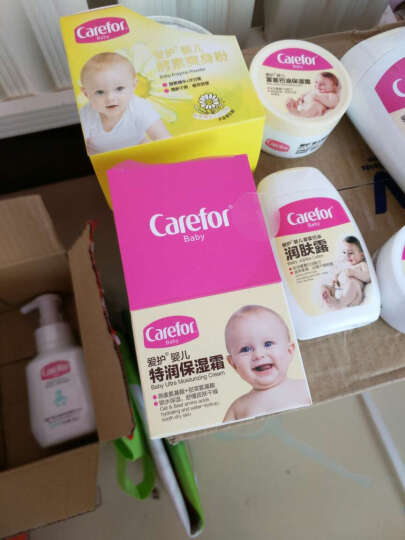 爱护（Carefor）婴儿特润保湿霜40g 儿童面霜宝宝润肤霜 晒单图