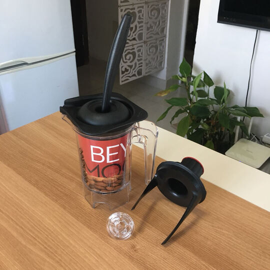 Blendtec 美国原装进口破壁机加热 家用多功能搅拌机 破壁料理机 果汁豆浆机 时尚款625绿色 晒单图