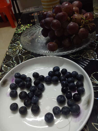 京东生鲜国产鲜蓝莓 2盒 125g\/盒:这次是我第