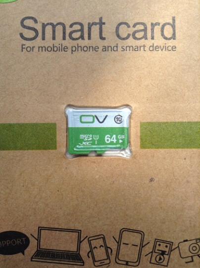 OV 64GB TF（MicroSD）存储卡 U1 C10 热销标准版 读速80MB/s 手机平板音响点读机高速存储卡 晒单图