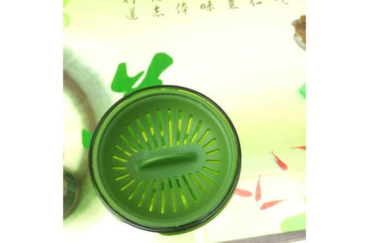 特百惠（Tupperware）茶韵塑料随心水杯子500ml青苔绿 晒单图