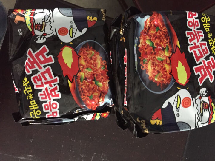 韩国三养（SAMYANG）方便面 火鸡面 超辣鸡肉味拌面 700g（140g*5包入） 晒单图