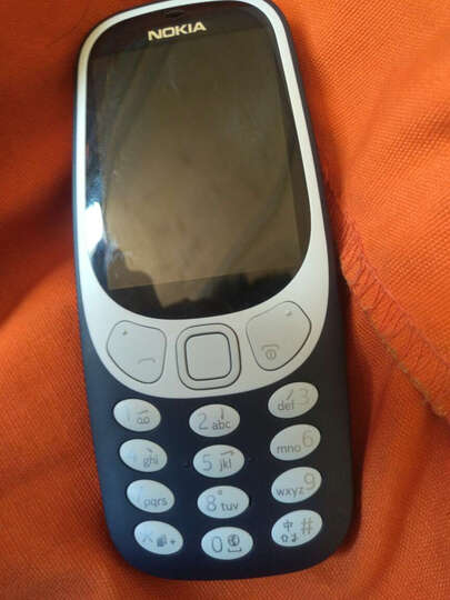 诺基亚(NOKIA)3310 深蓝色 直板按键 移动联通2G手机 双卡双待 时尚手机 经典复刻 学生备用功能机 晒单图