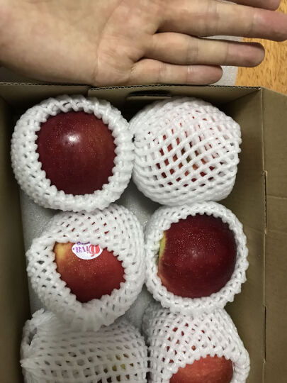 优选100 新西兰进口天后苹果 6个装 单个重155-190g 新鲜水果 晒单图
