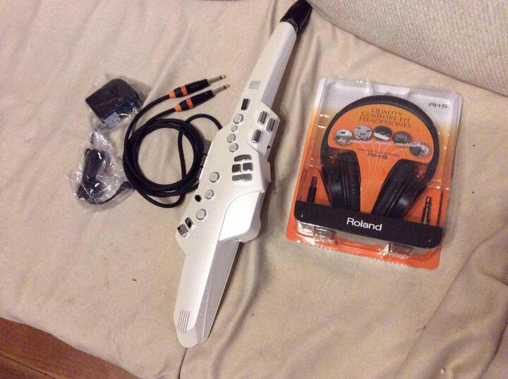 roland 罗兰电吹管 ae10 roland aerophone 电子吹管 电萨克斯 晒单图