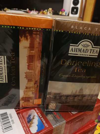 阿联酋进口 亚曼(AHMADTEA) 锡兰红茶 铝箔袋装茶叶 40g/盒 晒单图