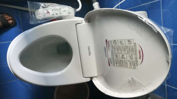 科勒旗下品牌诺维达(novita)智能马桶盖 即热式进口洁身器坐便盖板bd