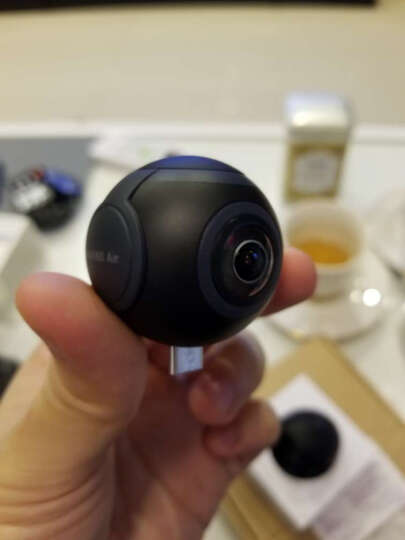 Insta360 Air 360度VR全景相机高清数码相机全景直播拍摄像头自拍旅游美颜智能安卓手机镜头【白色Type-C】 晒单图