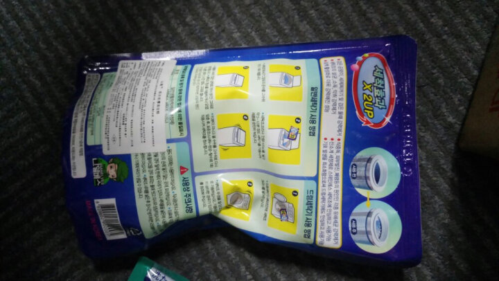 山精灵（Sandokkaebi）韩国原装进口家电洗衣机槽清洁粉  清洁剂450g 晒单图