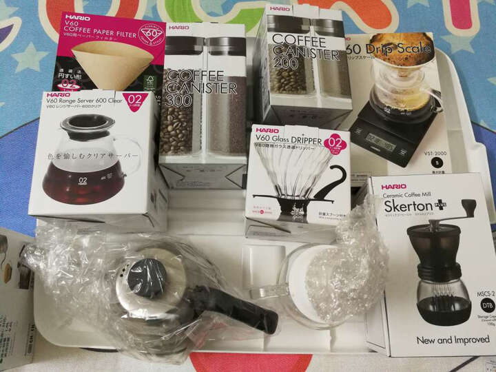 HARIO 手冲咖啡电子秤 多功能不锈钢电子重量器可计时智能吧台厨房食品VST 晒单图