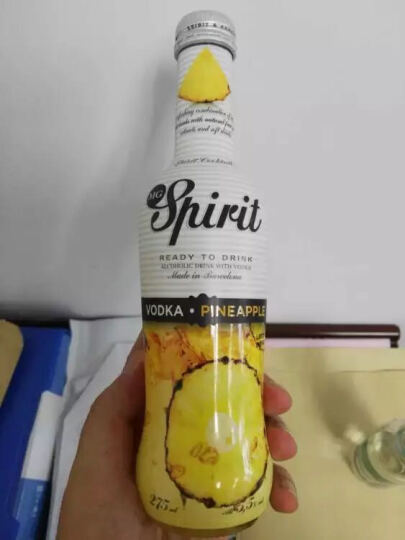 曼戈（MG Spirit）洋酒 加气预调鸡尾酒 姜汁威士忌 姜味 275ml 晒单图