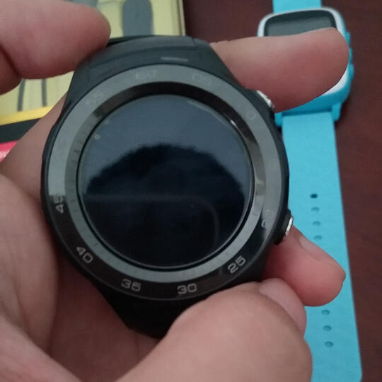 送壕礼/HUAWEI WATCH 2 华为第二代智能运动手表 蓝牙2018版4G通话GPS轨迹NFC 碳晶黑蓝牙版 官方标配 晒单图