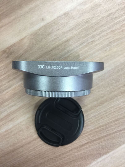 JJC 相机遮光罩 带转接环 适用于富士X100VI X100F X70 X100S X100T X100 X100V 可反装 金属配件 银色 晒单图